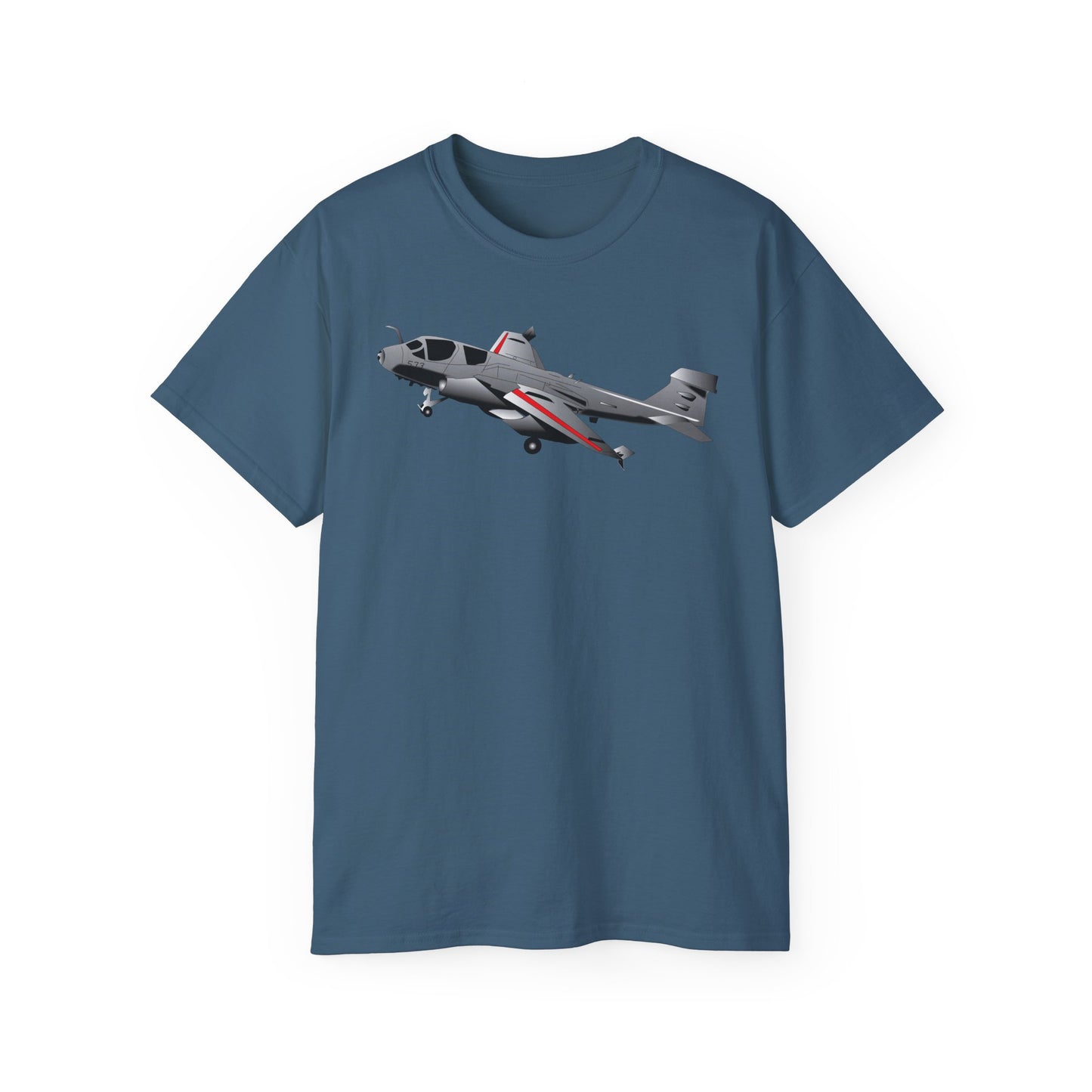 Unisex Ultra Cotton Tee - Aircraft - Navy - A-6A Intruder X 300