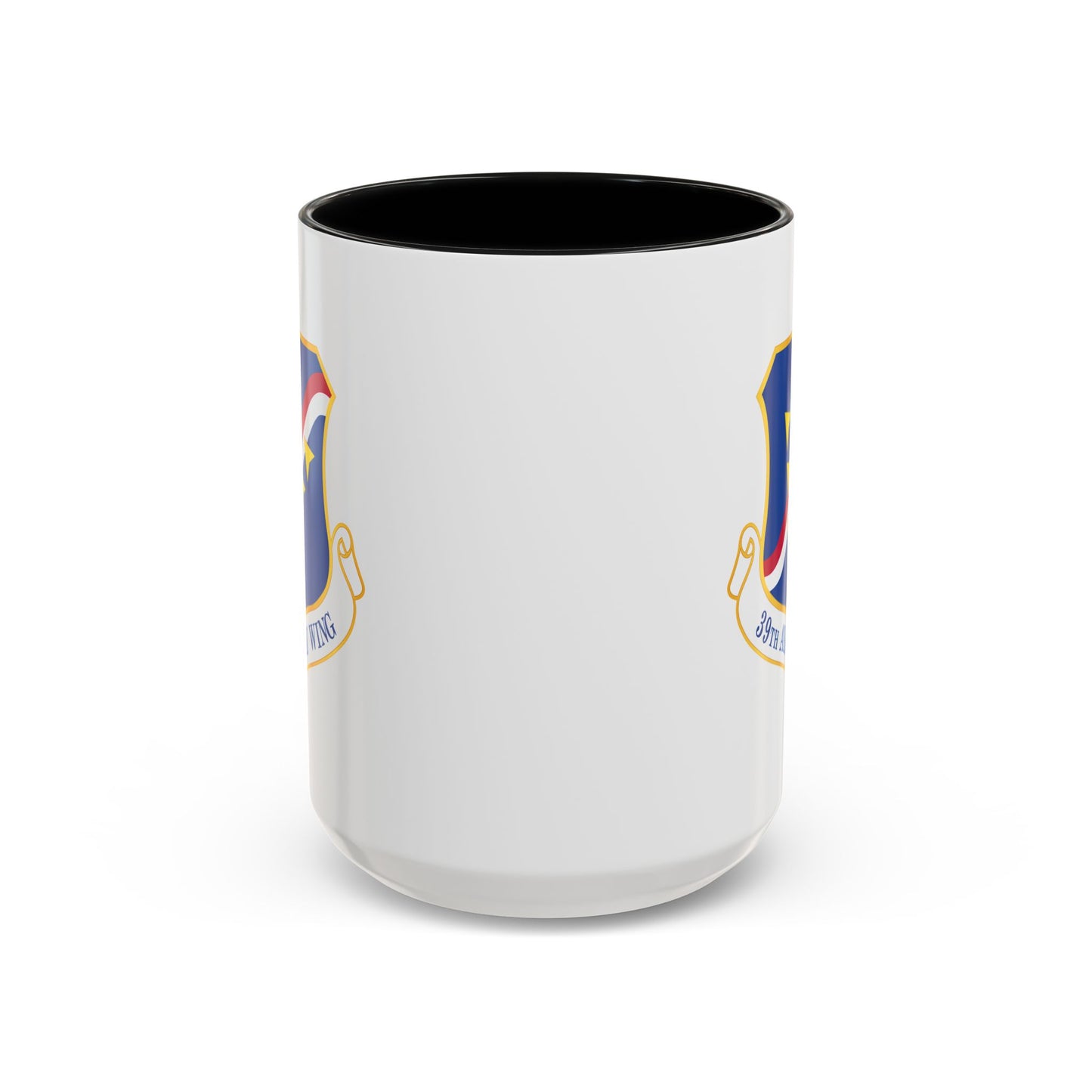 Accent Coffee Mug (11oz & 15oz) - USAF - 39th Airbase Wing wo Txt
