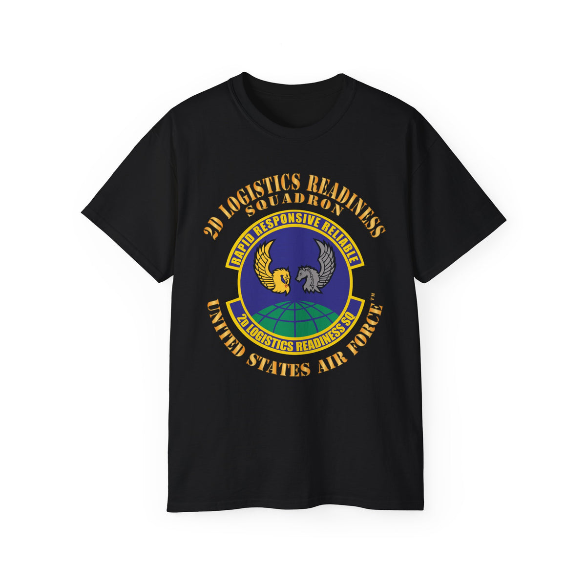 Unisex Ultra Cotton Tee - USAF - 2d Logistics Readiness Squadron