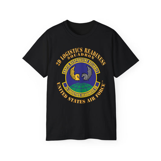 Unisex Ultra Cotton Tee - USAF - 2d Logistics Readiness Squadron