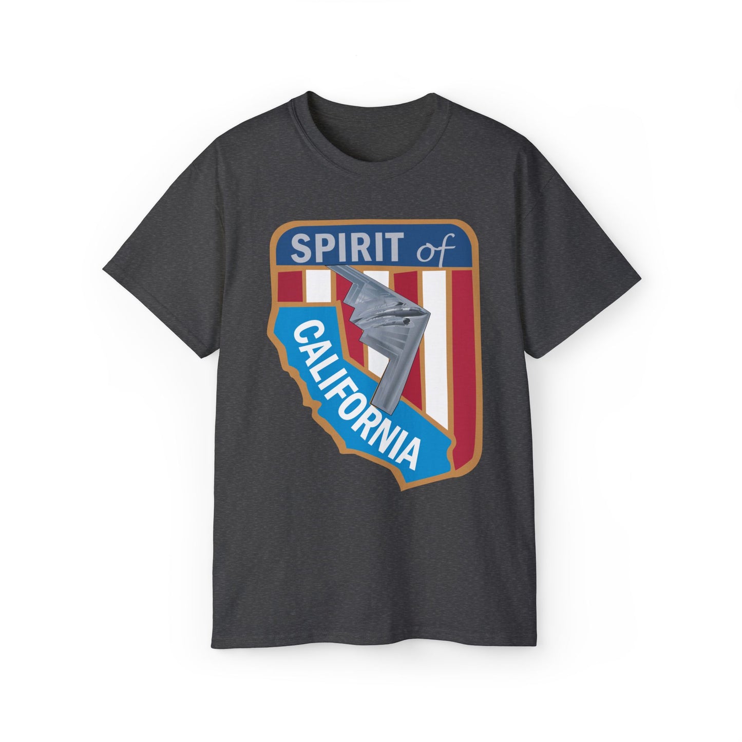 Unisex Ultra Cotton Tee - USAF - B2 - Spirit of California - Stealth Bomber wo txt X 300