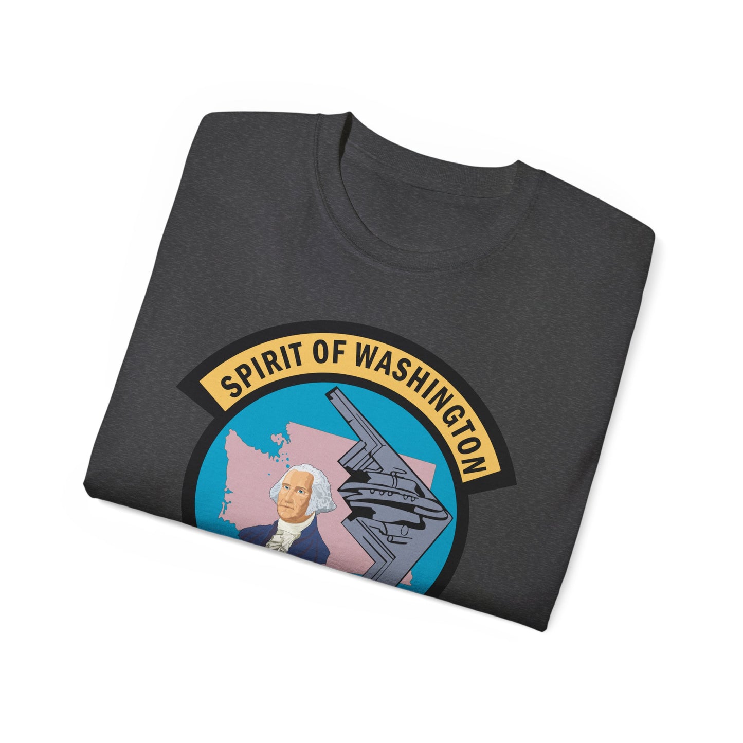 Unisex Ultra Cotton Tee - USAF - B2 - Spirit of Washington - Stealth Bomber wo txt X 300