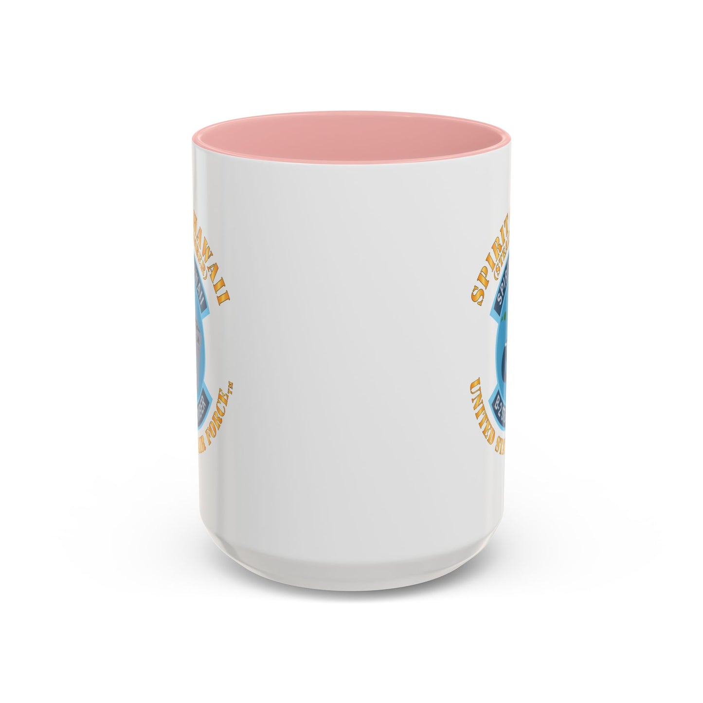 Accent Coffee Mug (11oz & 15oz) - USAF - B2 - Spirit of Hawaii - Stealth Bomber X 300