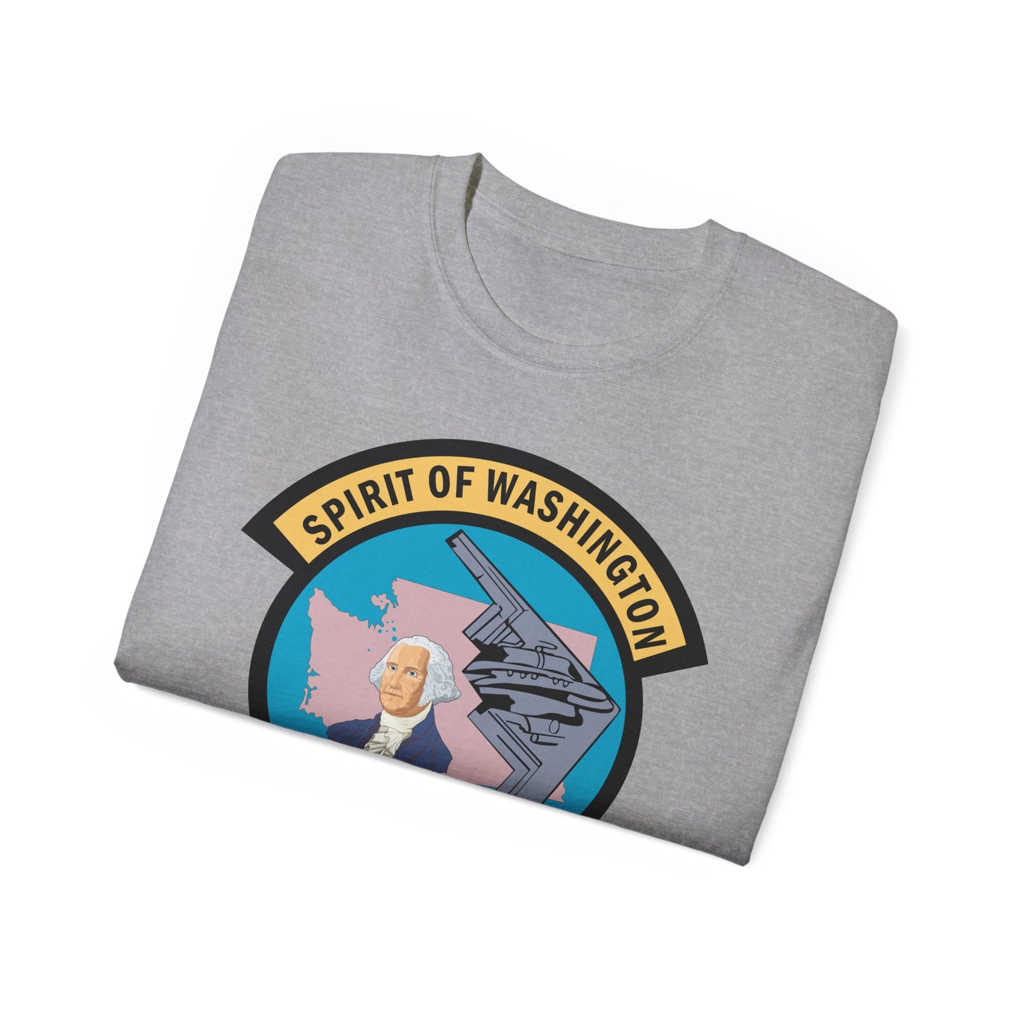Unisex Ultra Cotton Tee - USAF - B2 - Spirit of Washington - Stealth Bomber wo txt X 300