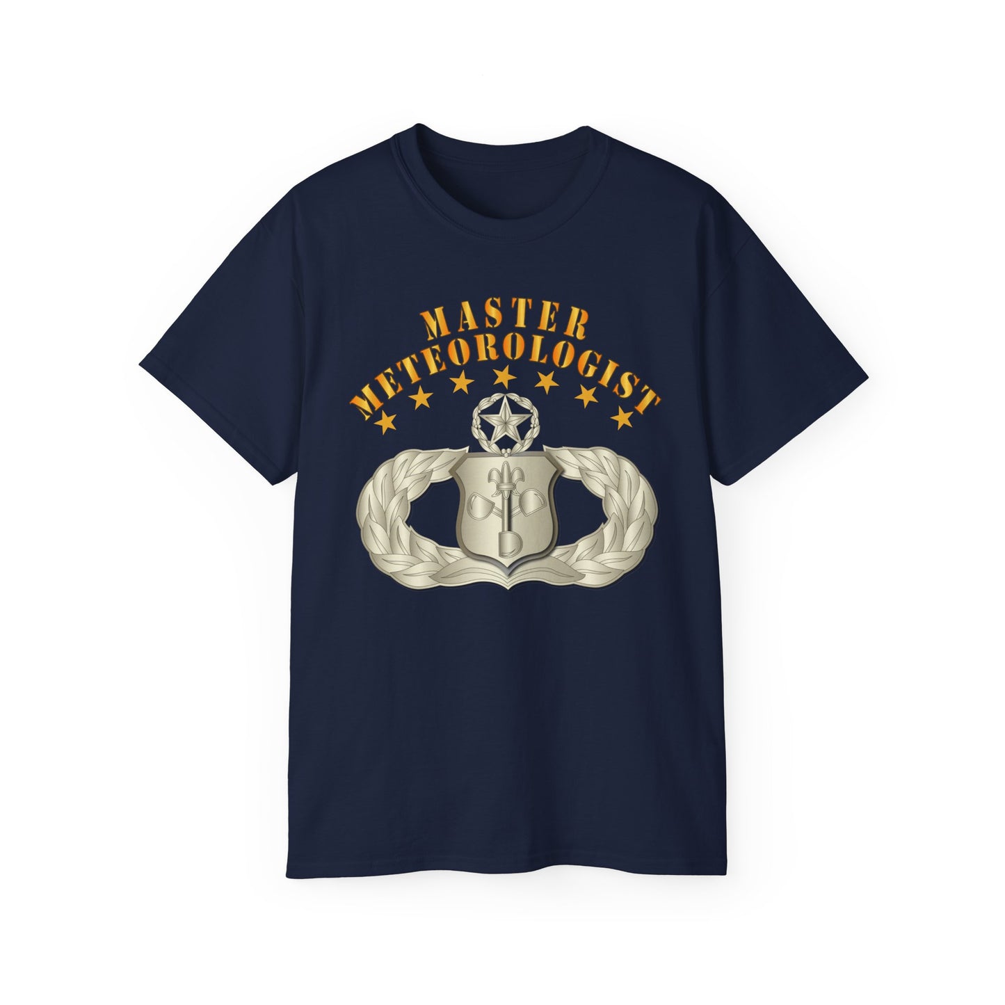 Unisex Ultra Cotton Tee - USAF - Meteorologist - Master Badge wo DS