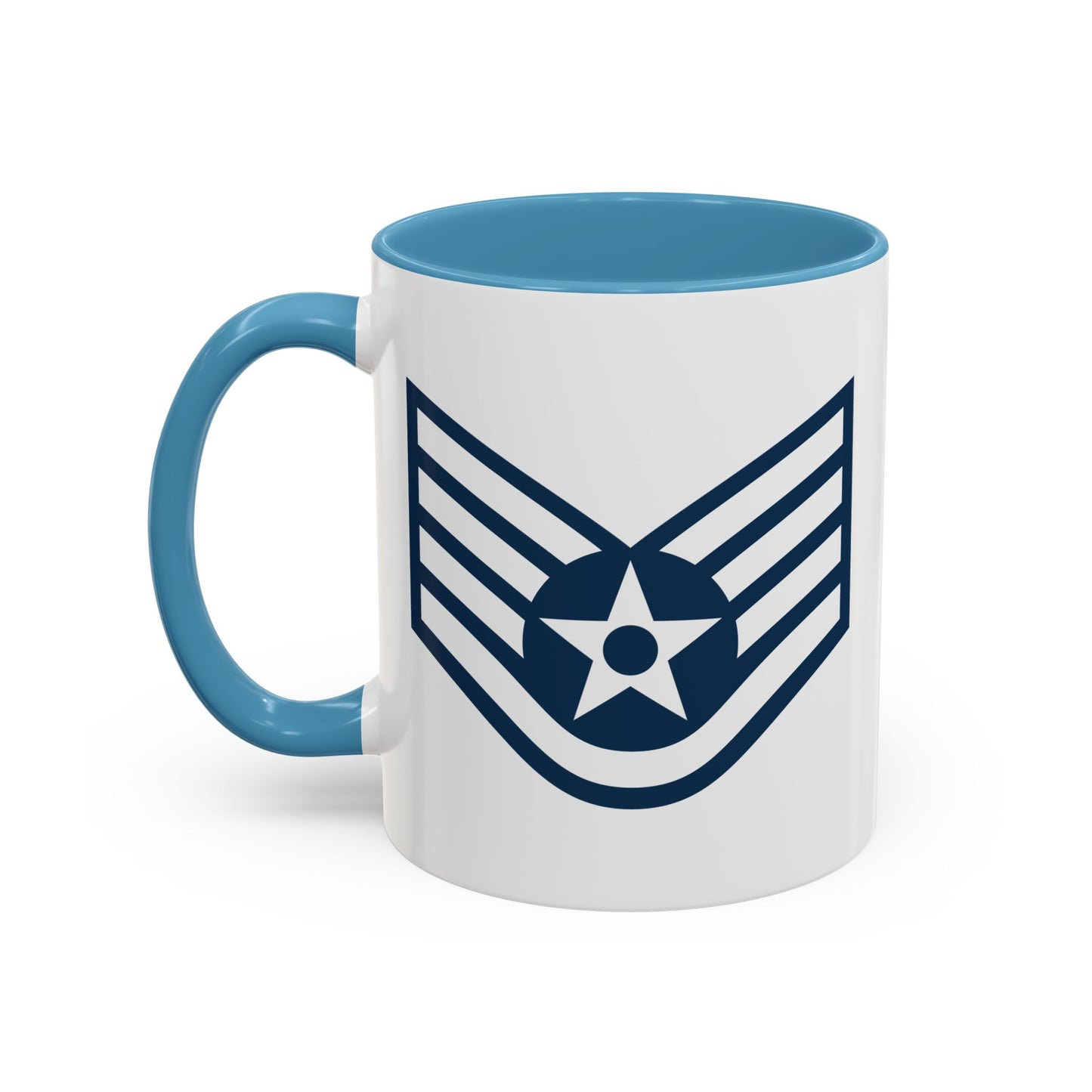 Accent Coffee Mug (11oz & 15oz) - USAF - Staff Sergeant (E5) - 2020