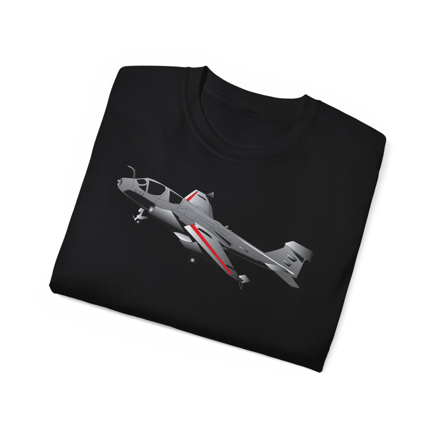 Unisex Ultra Cotton Tee - Aircraft - Navy - A-6A Intruder X 300