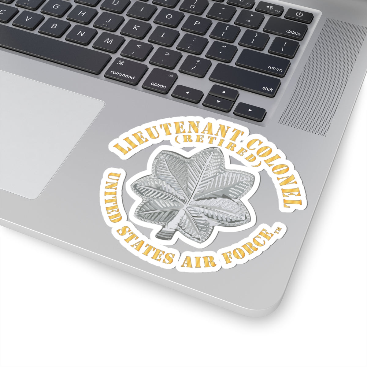 Kiss-Cut Stickers - USAF - Lieutenant Colonel - LTC - Retired - TM X 300