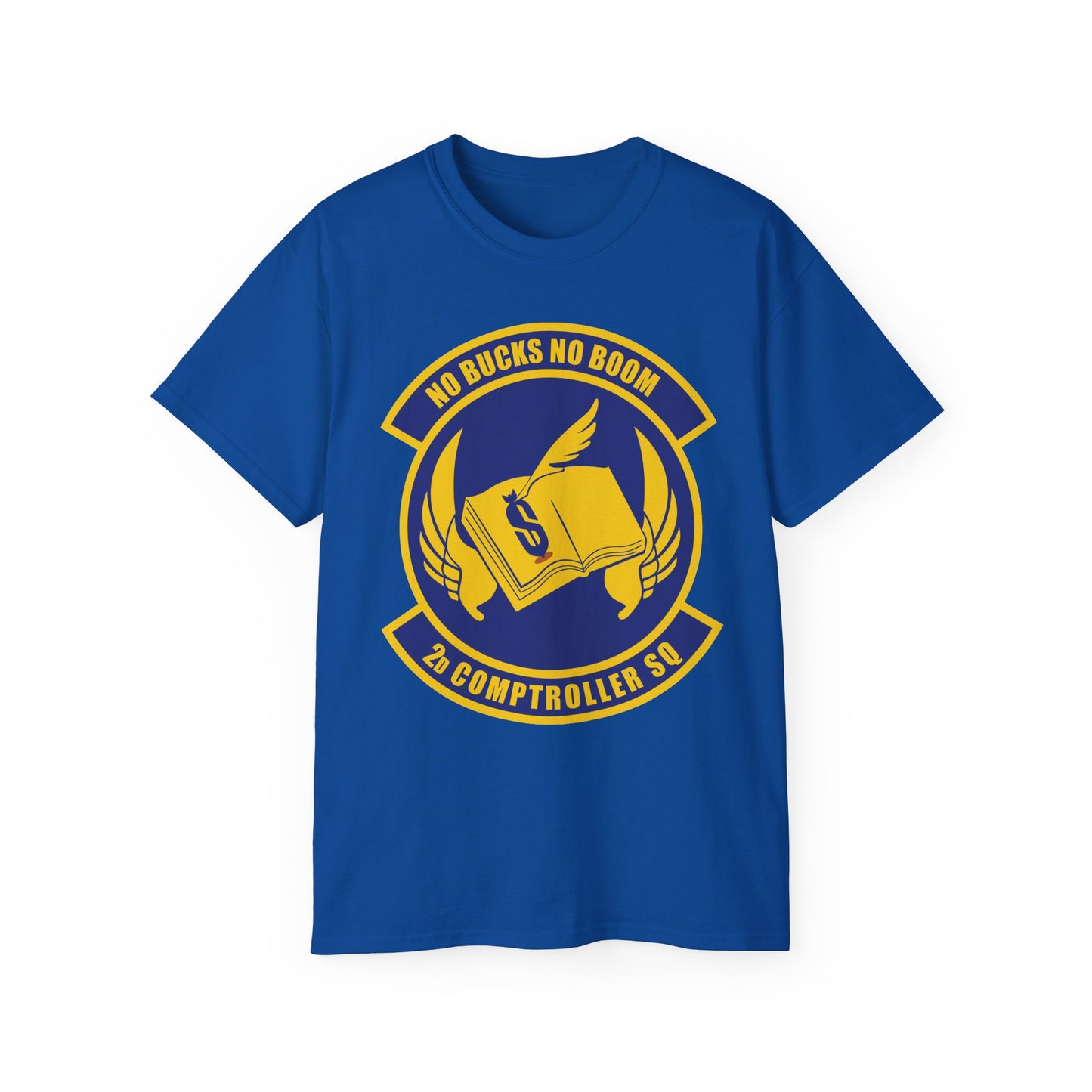 Unisex Ultra Cotton Tee -USAF - 2nd Comptroller Squadron wo txt