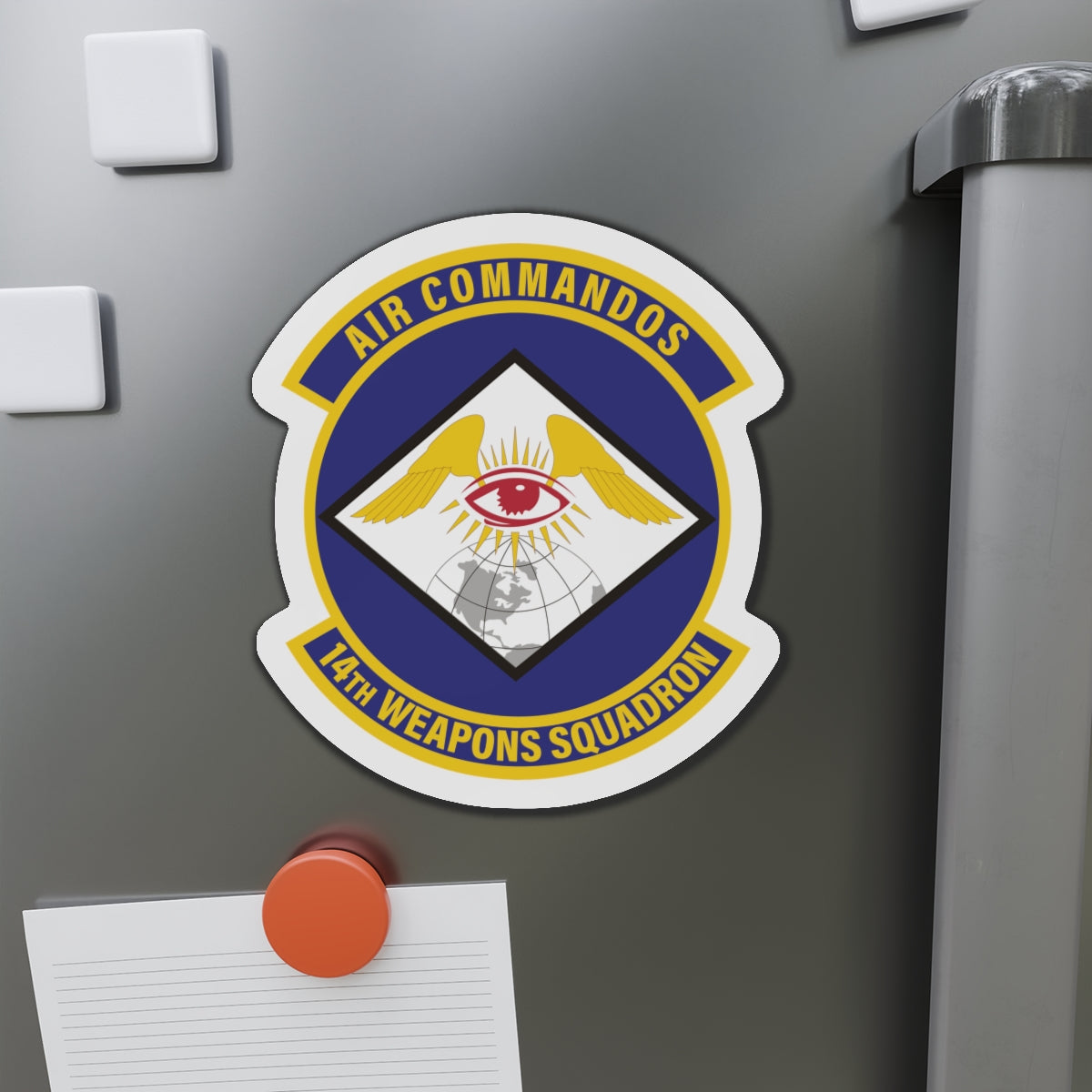 Die-Cut Magnet - USAF - 14th Weapons Squadron wo txt