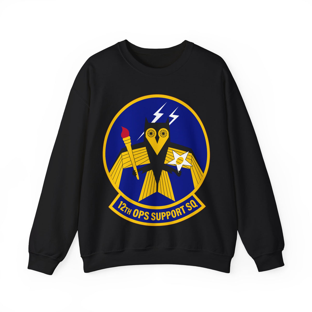Crewneck Sweatshirt - USAF - 12th Operations Support Squadron wo txt