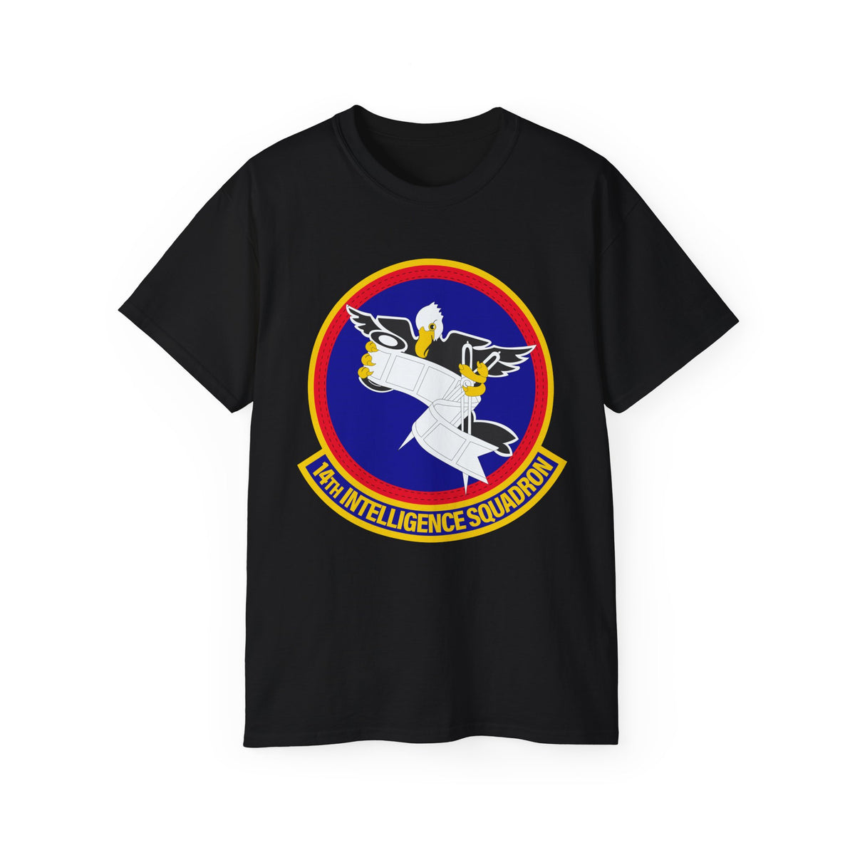 Unisex Ultra Cotton Tee - USAF - 14th Intelligence Squadron wo txt