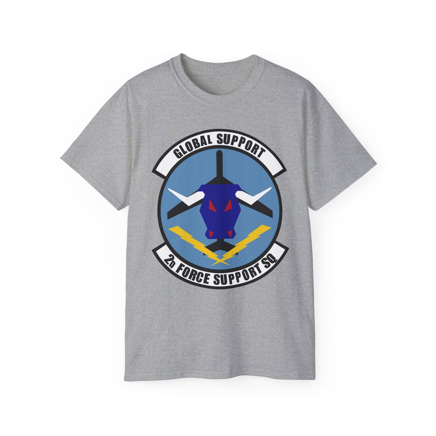Unisex Ultra Cotton Tee - USAF - 2d  Force Support Squadron wo txt