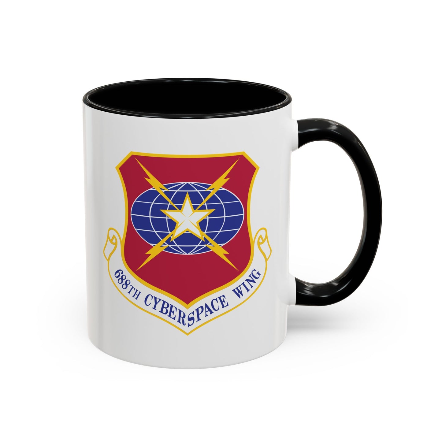 Accent Coffee Mug (11oz & 15oz) - USAF - 688th Cyberspace Wing wo Txt X 300