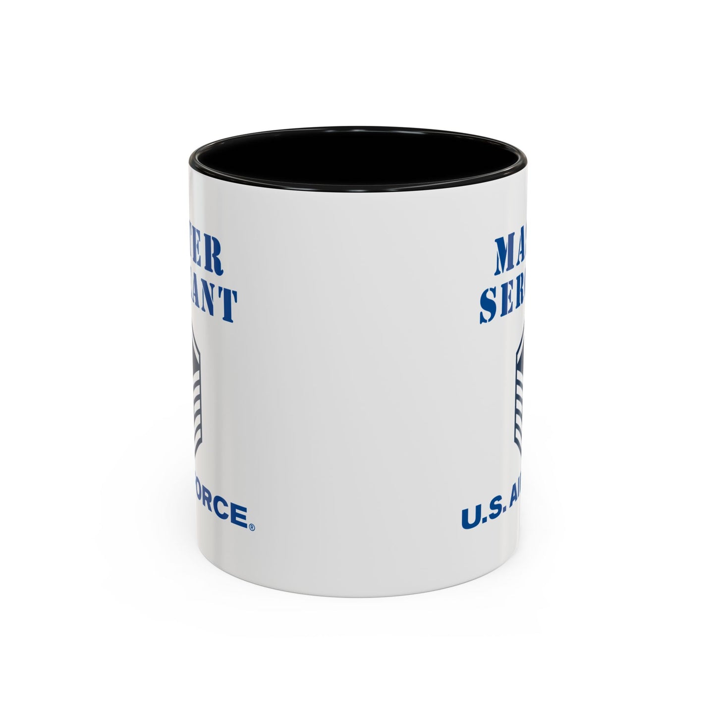 Accent Coffee Mug (11oz & 15oz) - USAF - Master Sergeant (E7a) - 2020 - US Air Force w Text X 300