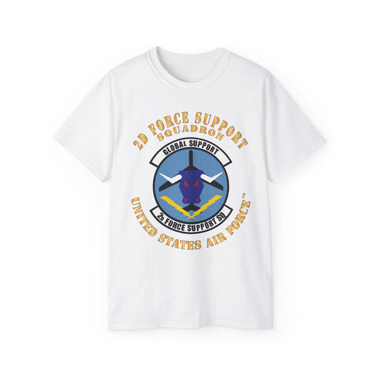 Unisex Ultra Cotton Tee - USAF - 2d Force Support Squadron