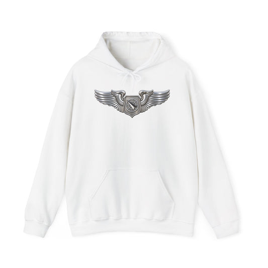 Unisex Heavy Blend Hooded Sweatshirt - USAF - Air Battle Manager Badge wo txt - 3D - Enhanced