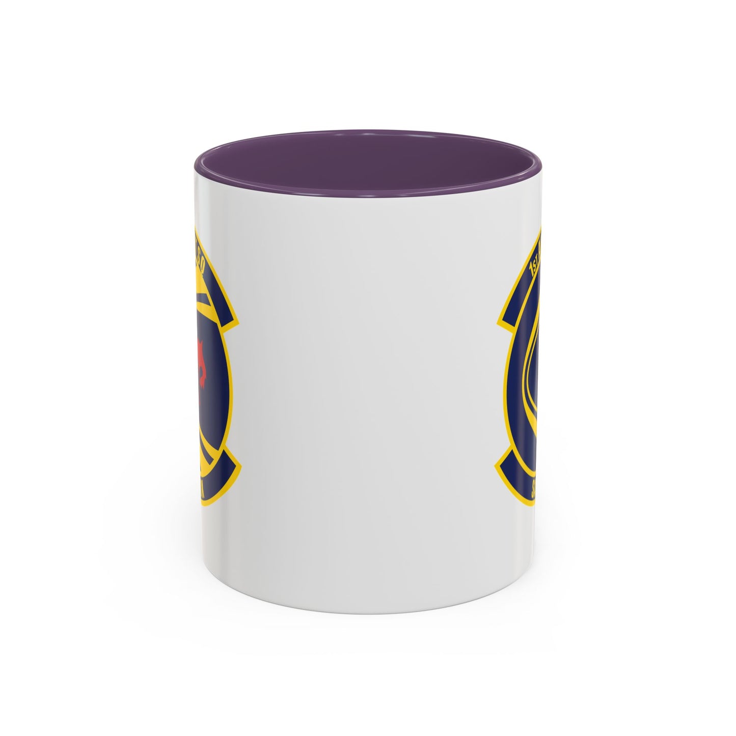 Accent Coffee Mug (11oz & 15oz) - USAF - 1st Airlift Squadron wo txt X 300