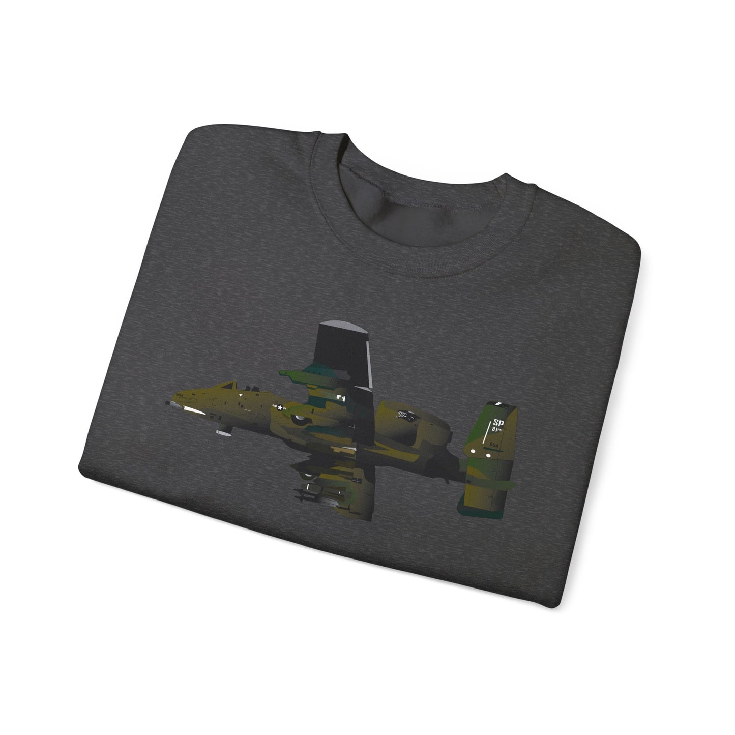 Crewneck Sweatshirt - Aircraft - A-10 Wart Hog X 300