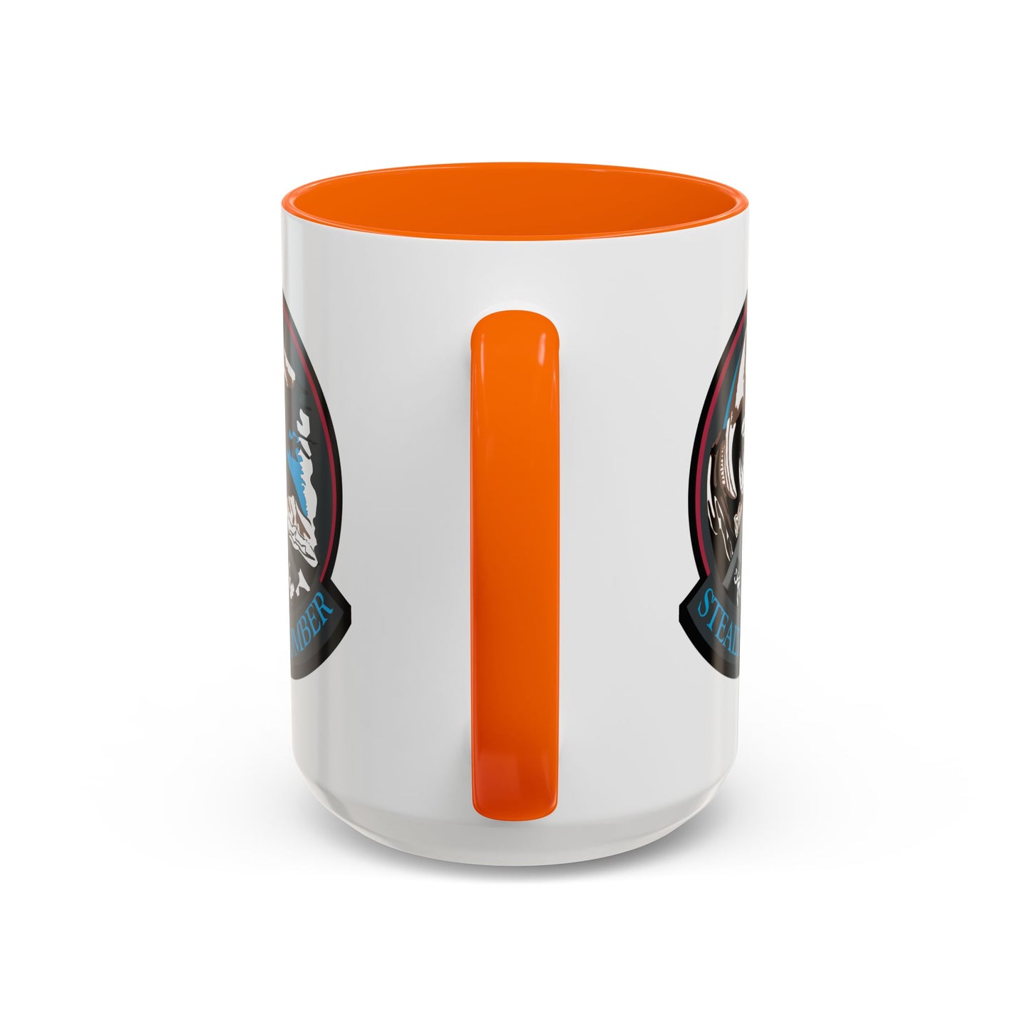 Accent Coffee Mug (11oz & 15oz) - USAF - B2 - Grim Reaper - Stealth Bomber wo txt X 300