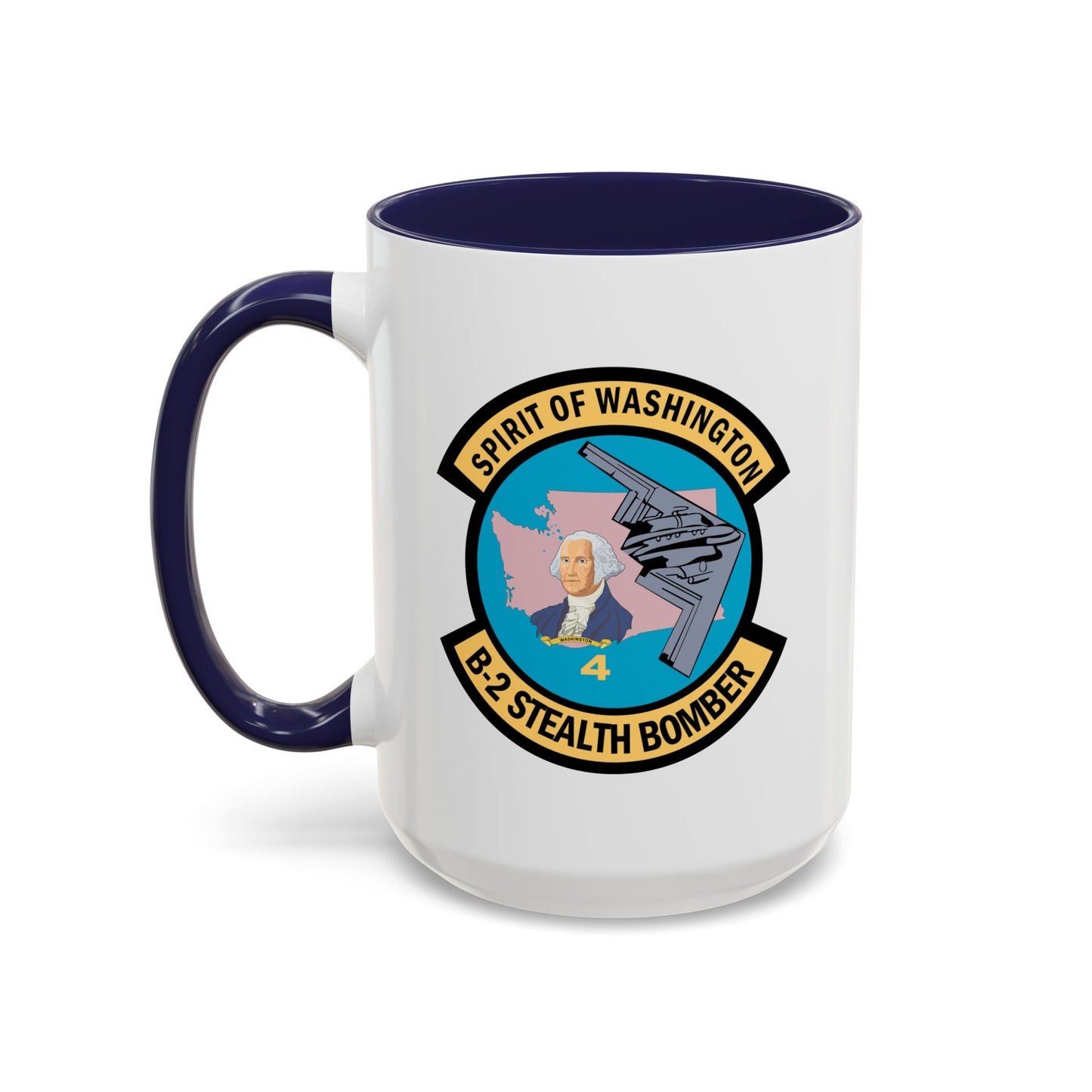 Accent Coffee Mug (11oz & 15oz) - USAF - B2 - Spirit of Washington - Stealth Bomber wo txt X 300