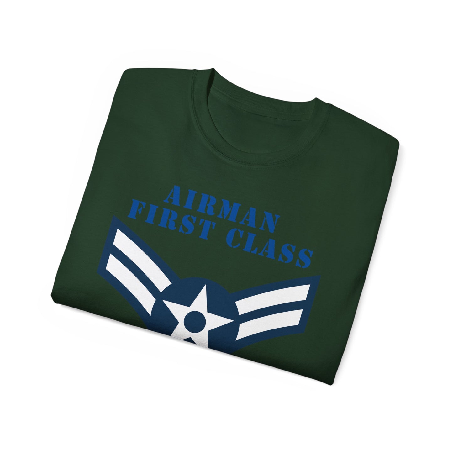 Unisex Ultra Cotton Tee - USAF - Airman - First Class (E3) - 2020 - US Air Force w Text X 300