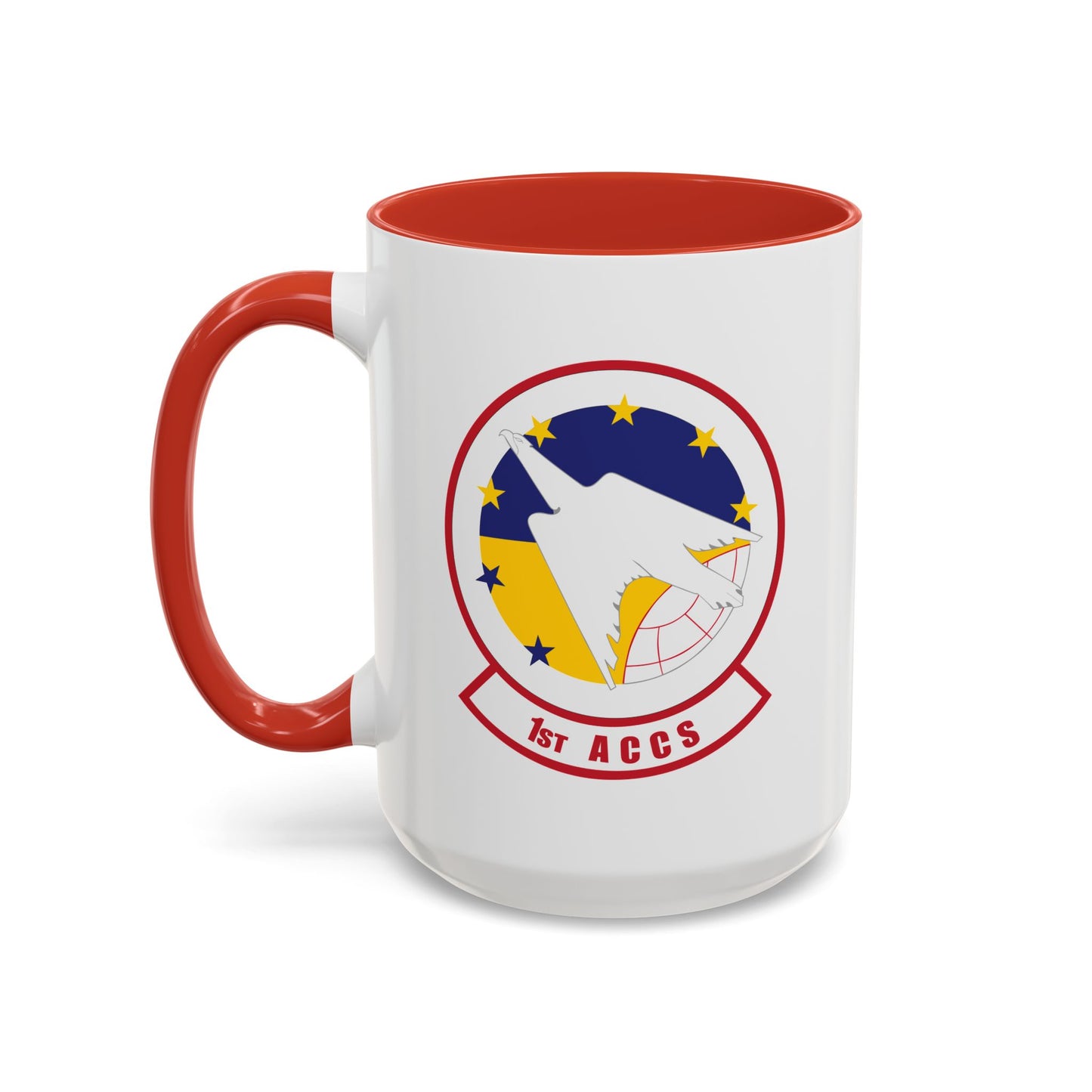Accent Coffee Mug (11oz & 15oz) - USAF - 1st Airborne Command Control Squadron (ACC) wo txt X 300