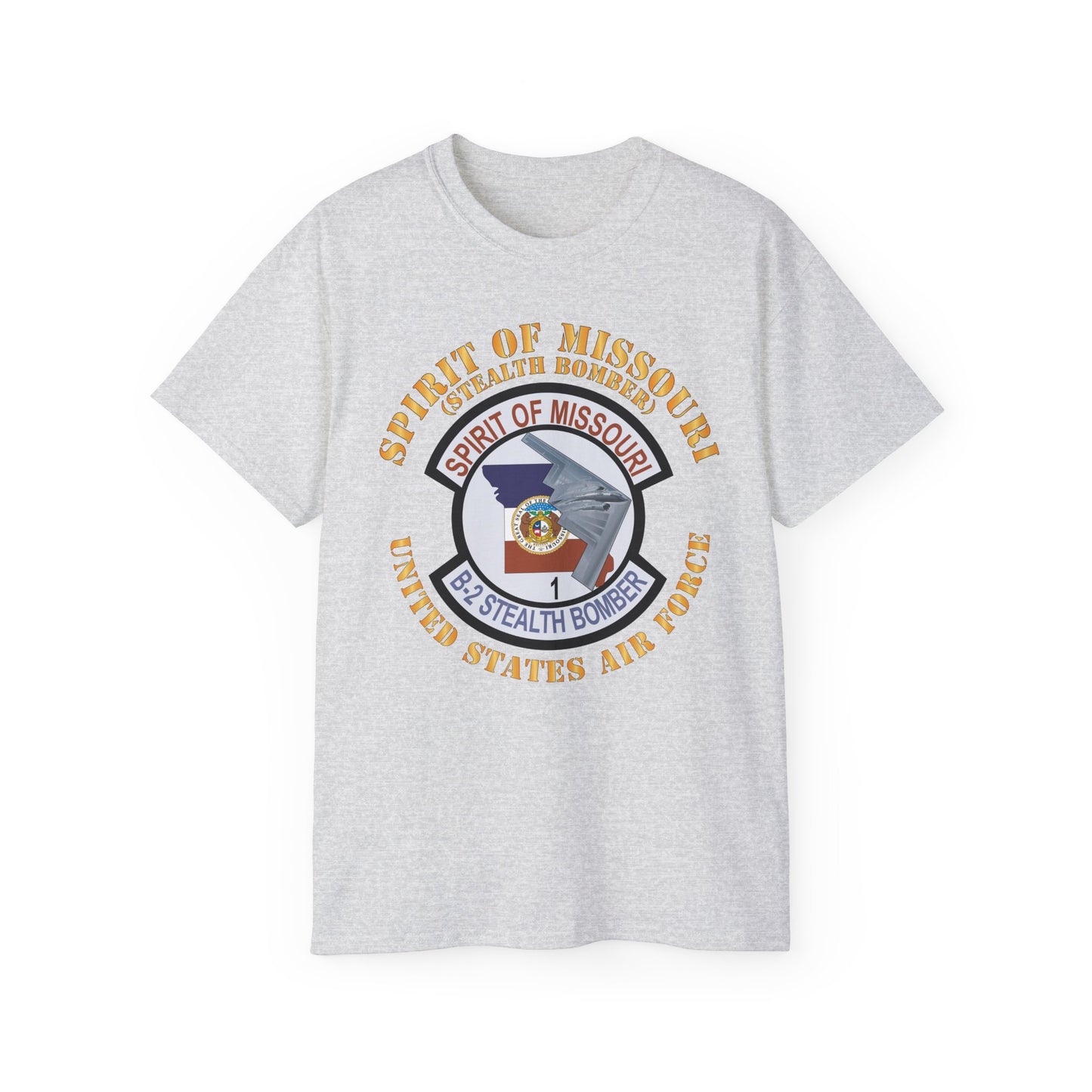 Unisex Ultra Cotton Tee - USAF - B2 - Spirit of Missouri Stealth Bomber X 300