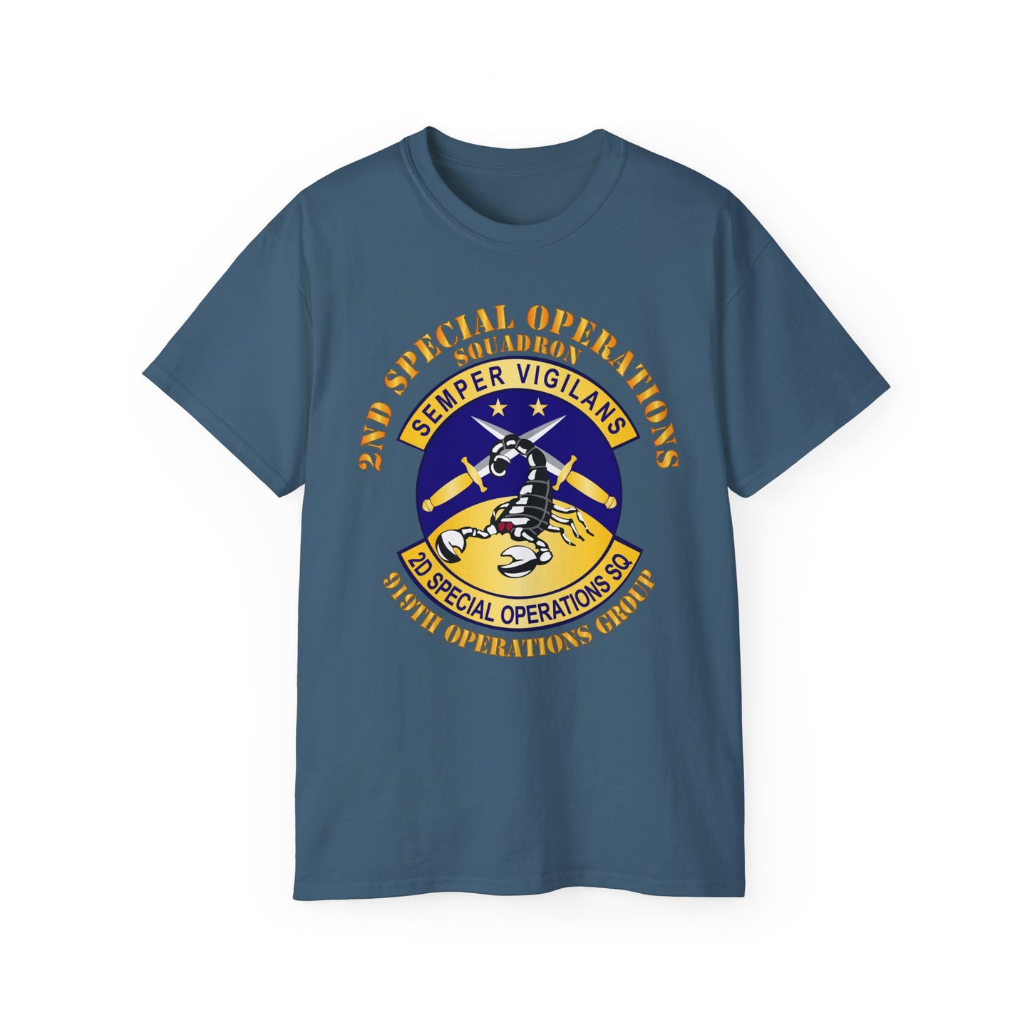 Unisex Ultra Cotton Tee - USAFSOF - 2nd Special Operations Squadron - 919th Operations Group