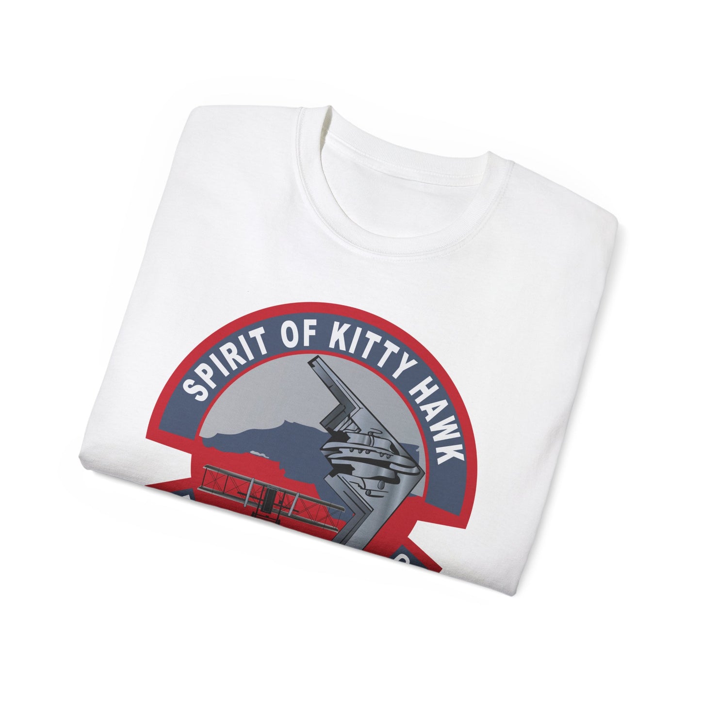 Unisex Ultra Cotton Tee -USAF - B2 - Spirit of Kitty Hawk - Stealth Bomber wo txt X 300