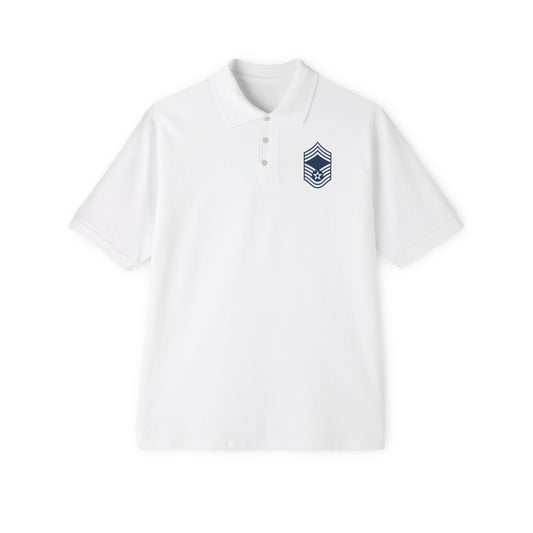 Men's Piqué Polo - USAF - Chief Master Sergeant (E9a) - 2020