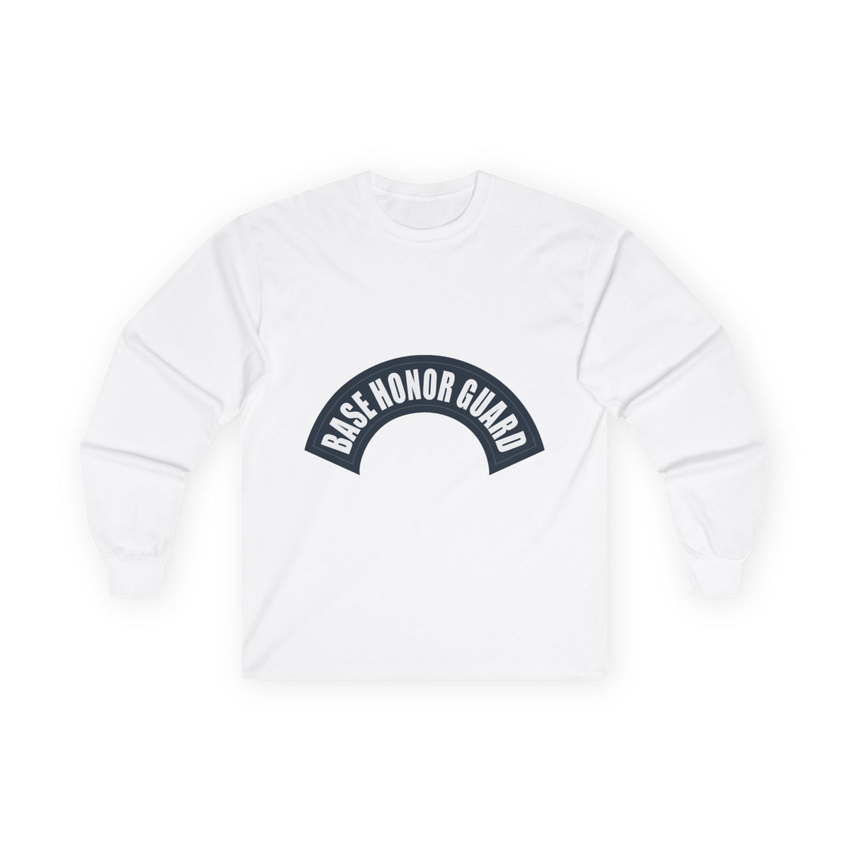 Unisex Ultra Cotton Long Sleeve Tee - USAF - Base Honor Guard Tab - V2