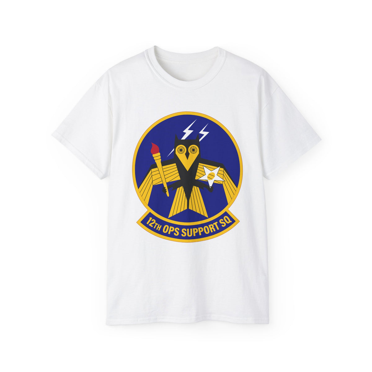 Unisex Ultra Cotton Tee - USAF - 12th Operations Support Squadron wo txt
