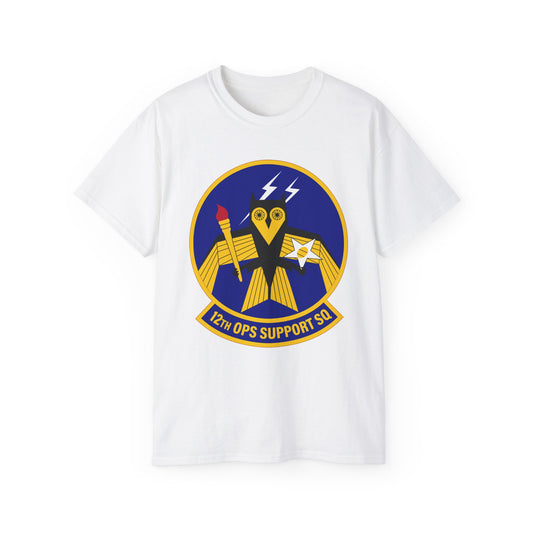 Unisex Ultra Cotton Tee - USAF - 12th Operations Support Squadron wo txt