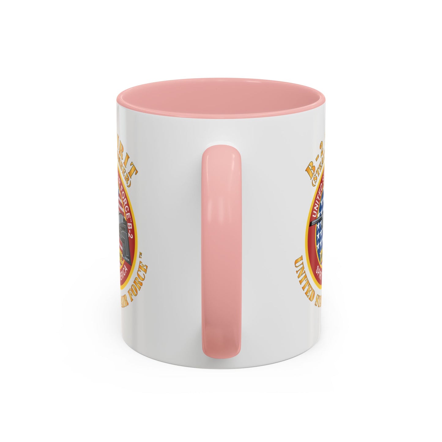 Accent Coffee Mug (11oz & 15oz) - USAF - B2 - Spirit - Stealth Bomber X 300