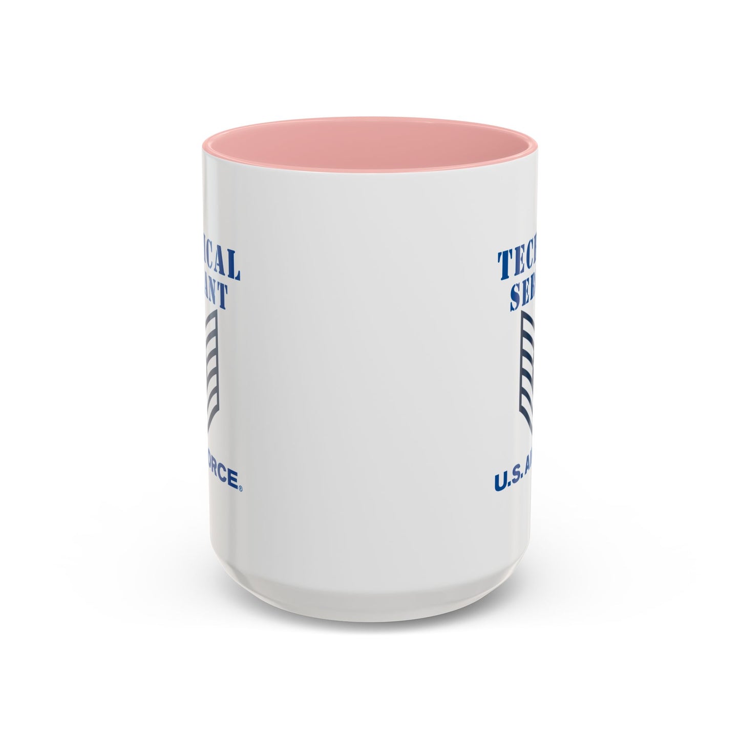 Accent Coffee Mug (11oz & 15oz) - USAF - Technical Sergeant (E6) - 2020 - US Air Force w Text X 300