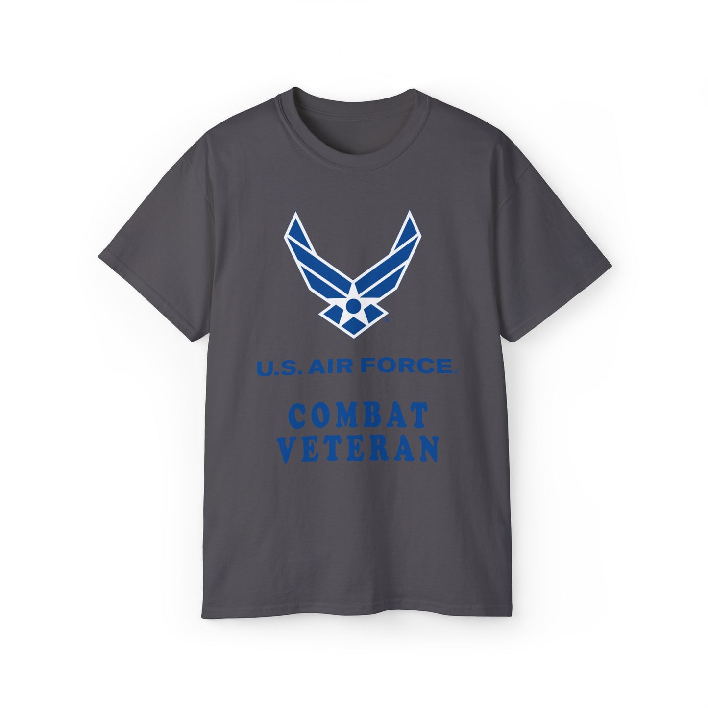 Unisex Ultra Cotton Tee - USAF - Air Force - Combat Veteran X 300