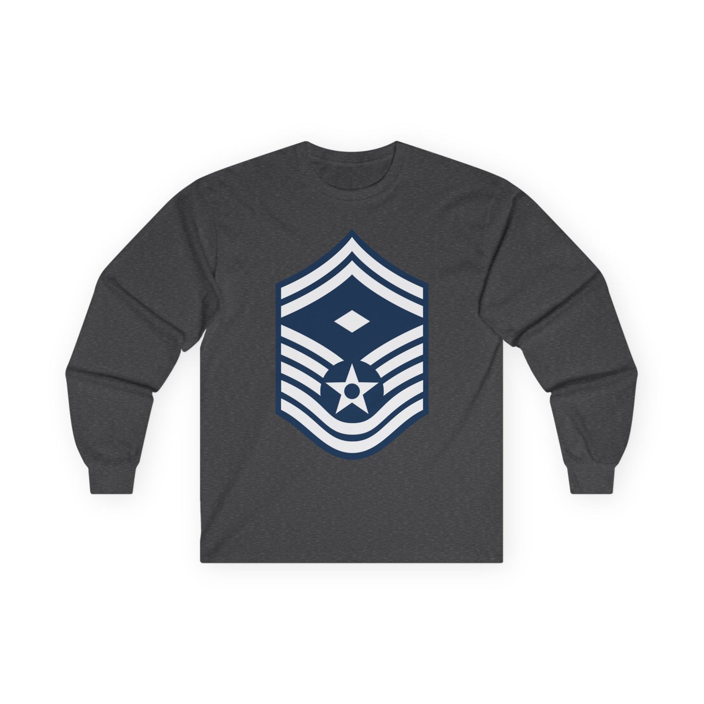 Unisex Ultra Cotton Long Sleeve Tee - USAF - First Sergeant (E8b) - 2020