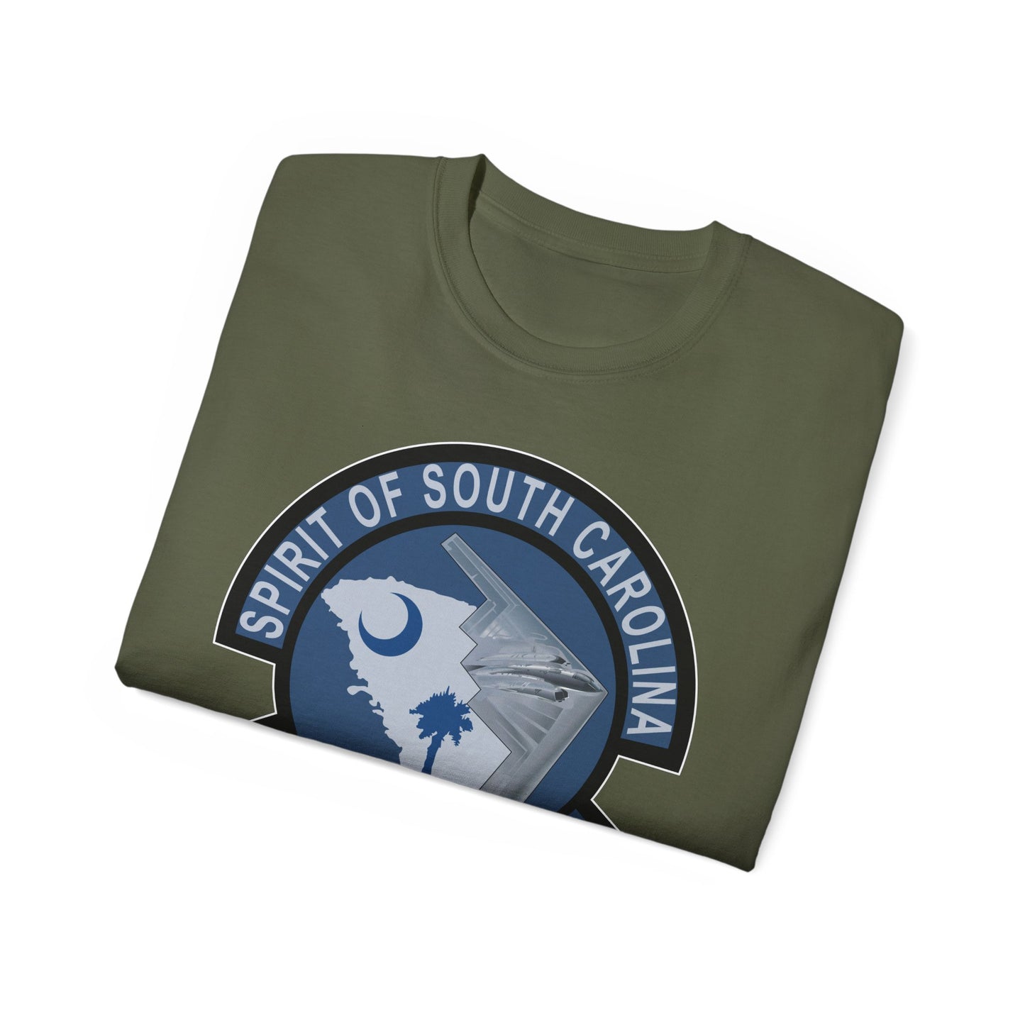 Unisex Ultra Cotton Tee - USAF - B2 - Spirit of South Carolina Stealth Bomber wo Txt X 300