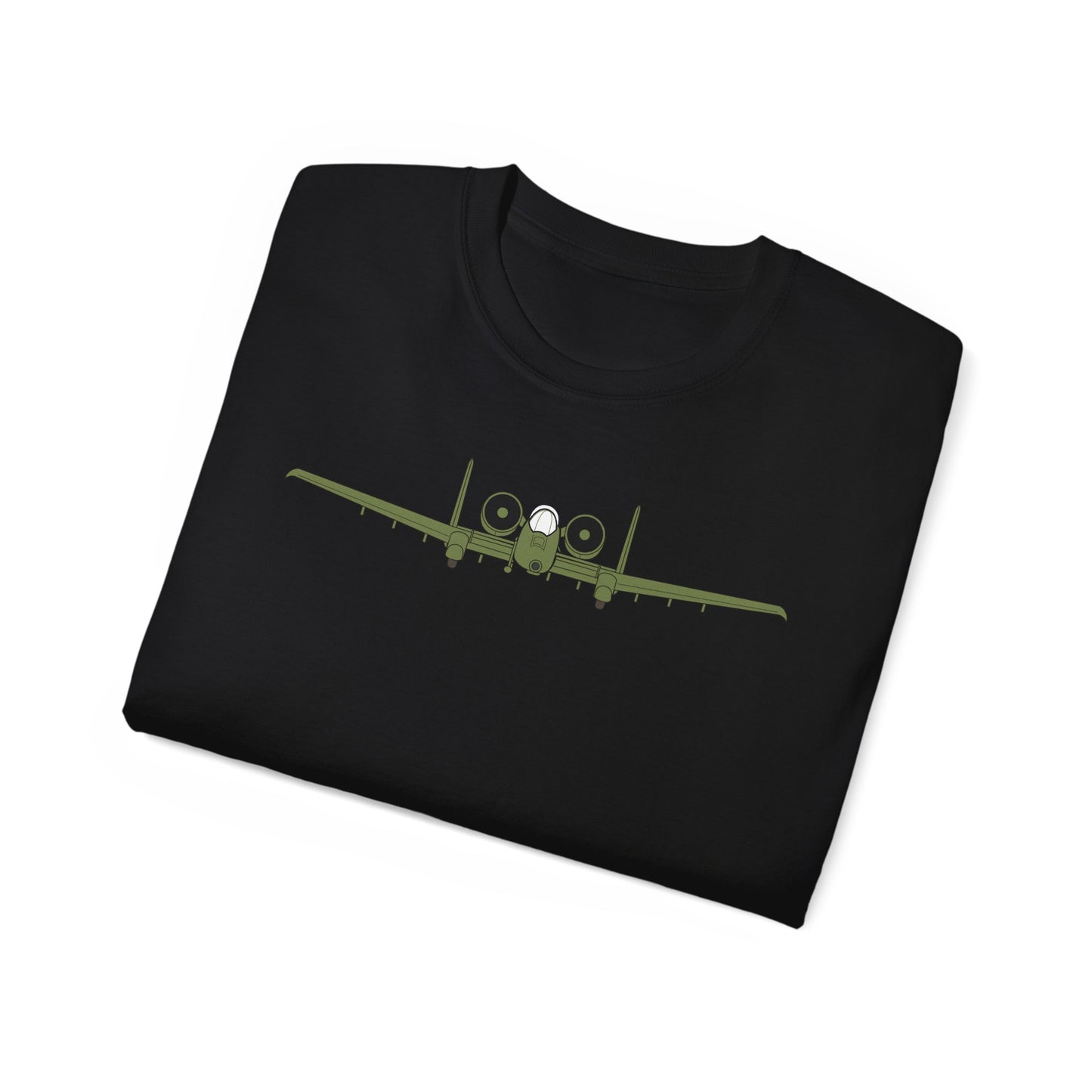 Unisex Ultra Cotton Tee - Aircraft - USAF - A-10 Thunderbolt II - Front X 300