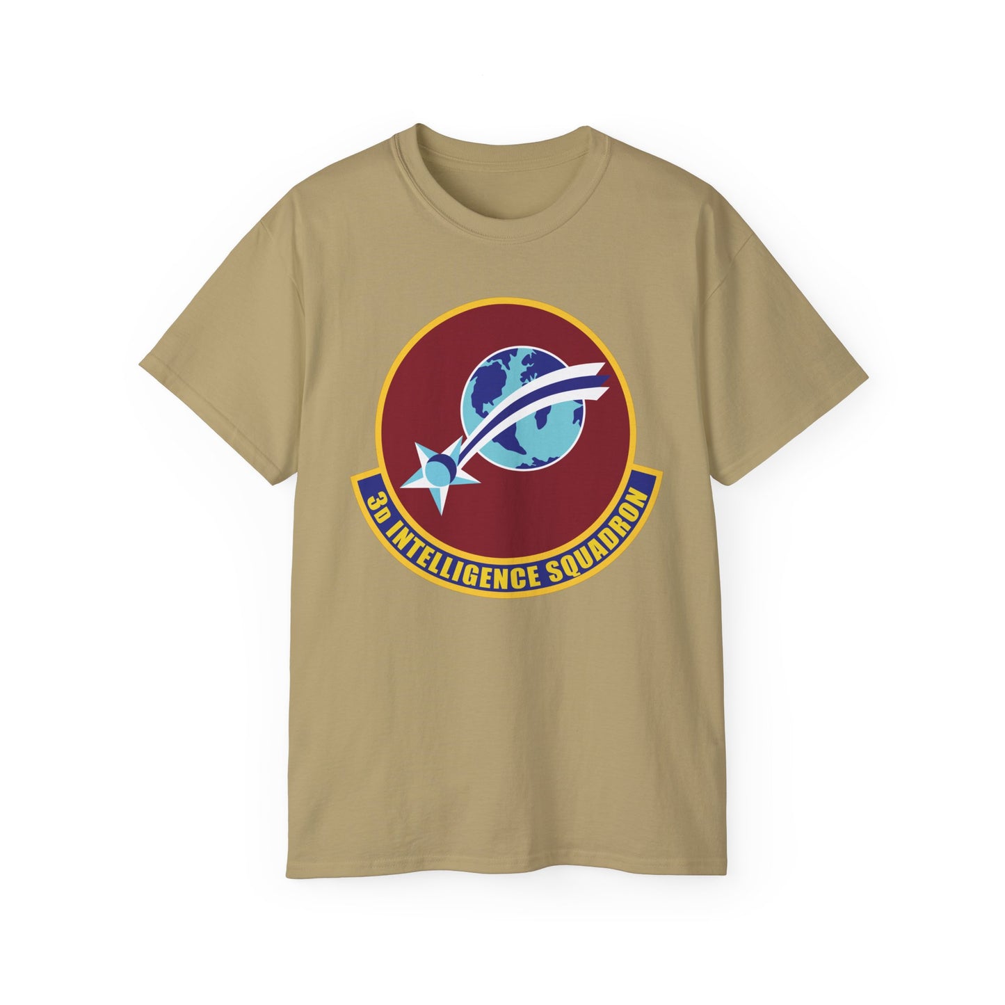 Unisex Ultra Cotton Tee - USAF - 3rd Intelligence Squadron wo txt