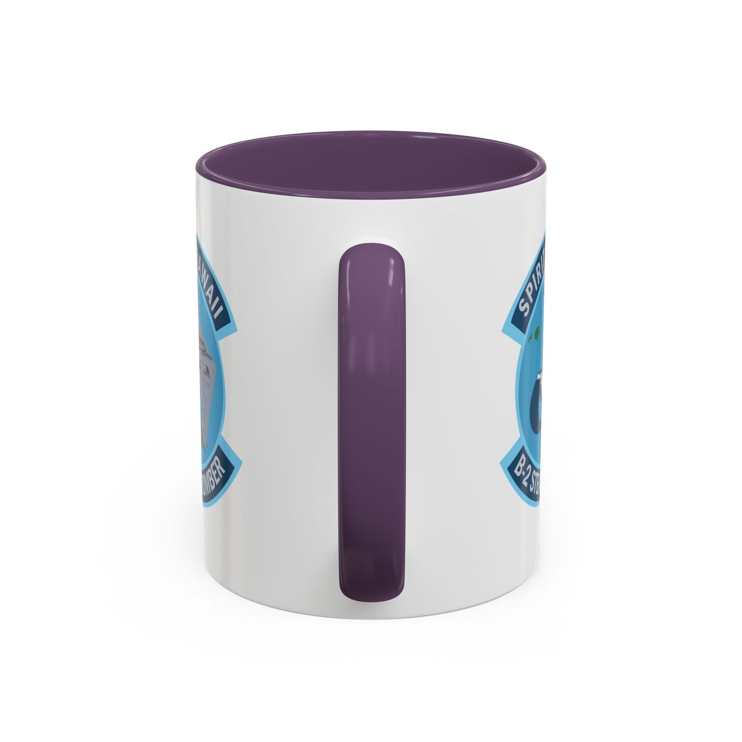 Accent Coffee Mug (11oz & 15oz) - USAF - B2 - Spirit of Hawaii - Stealth Bomber wo txt X 300