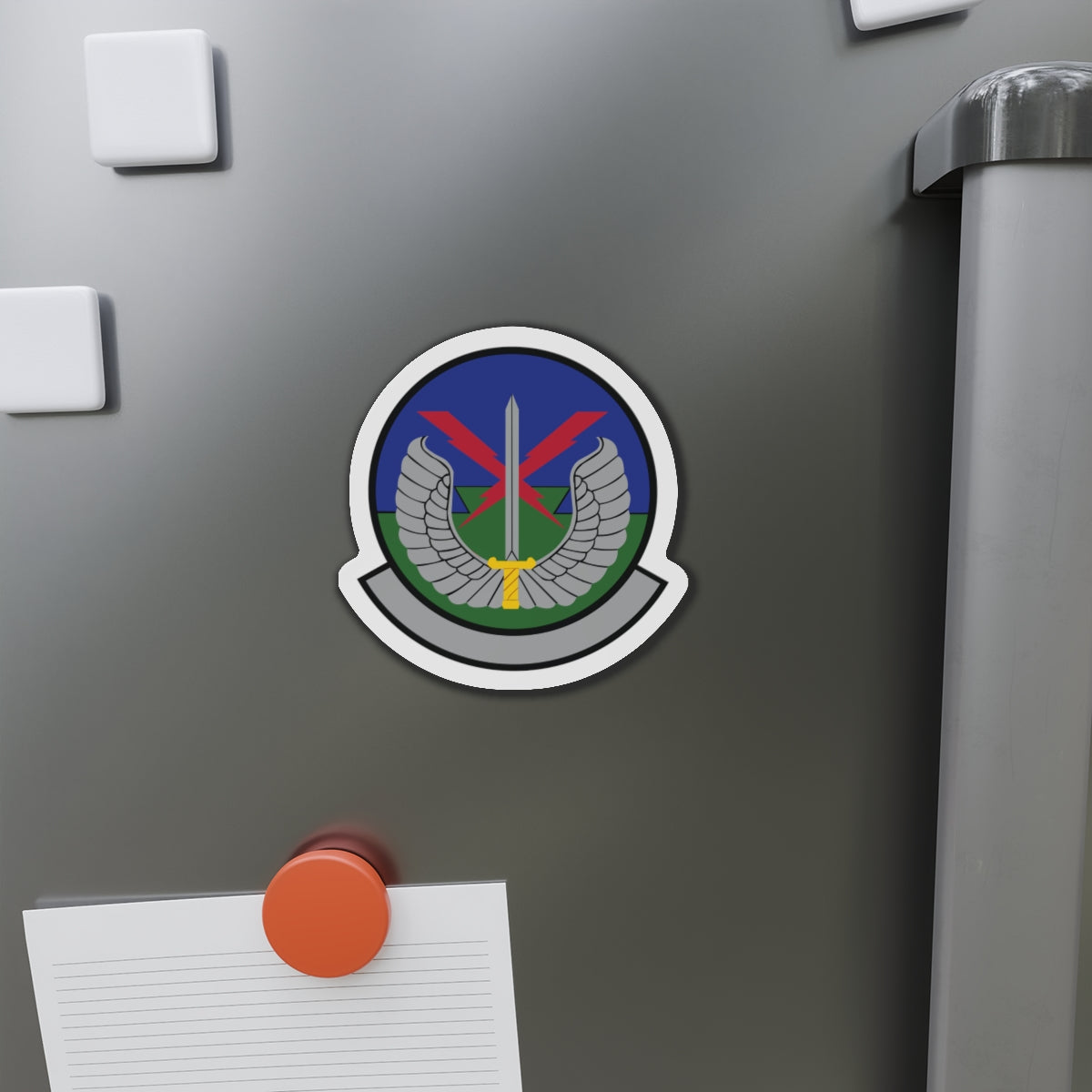Die-Cut Magnet - USAF - 5th Air Support Operations Sq wo txt X 300
