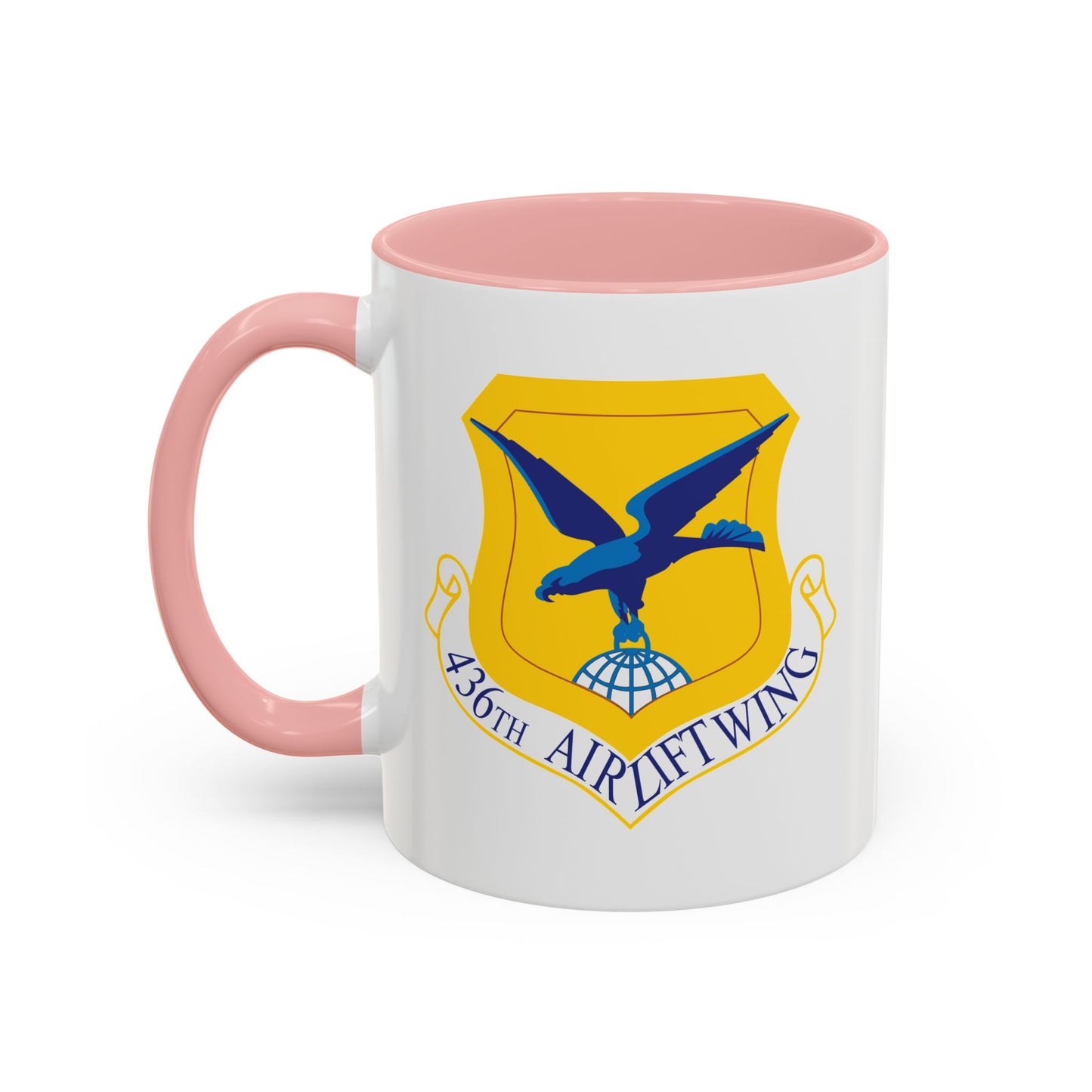 Accent Coffee Mug (11oz & 15oz) - USAF - 436th Airlift Wing wo Txt X 300