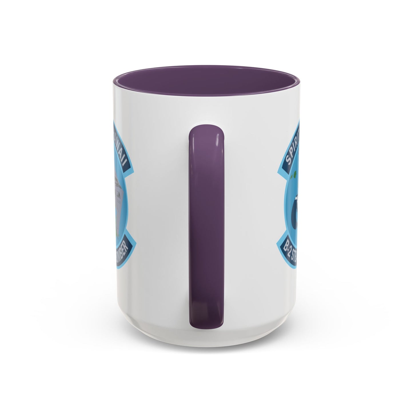 Accent Coffee Mug (11oz & 15oz) - USAF - B2 - Spirit of Hawaii - Stealth Bomber wo txt X 300