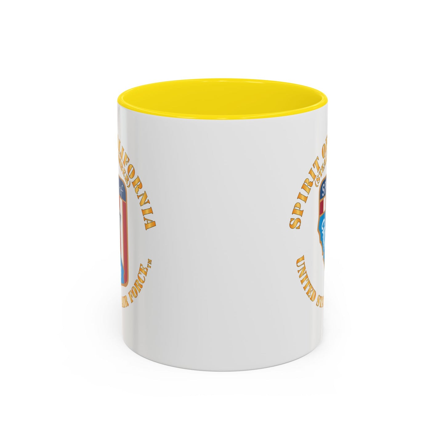 Accent Coffee Mug (11oz & 15oz) - USAF - B2 - Spirit of California - Stealth Bomber X 300