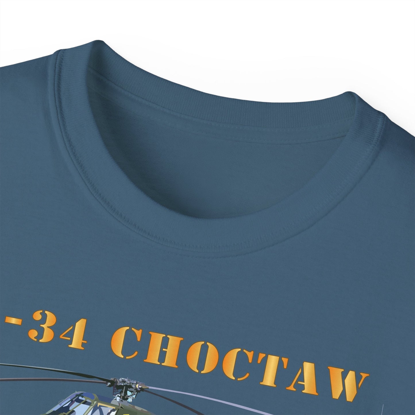 Unisex Ultra Cotton Tee - H-34 Choctaw with Txt X 300