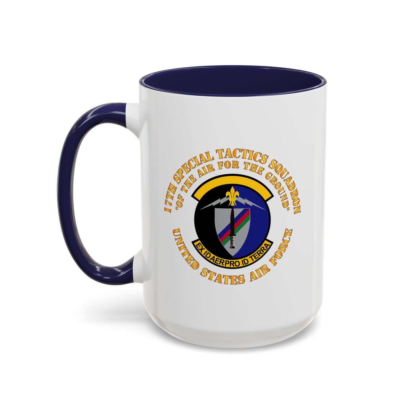 Accent Coffee Mug (11oz & 15oz) - USAF - 17th Special Tactics Squadron