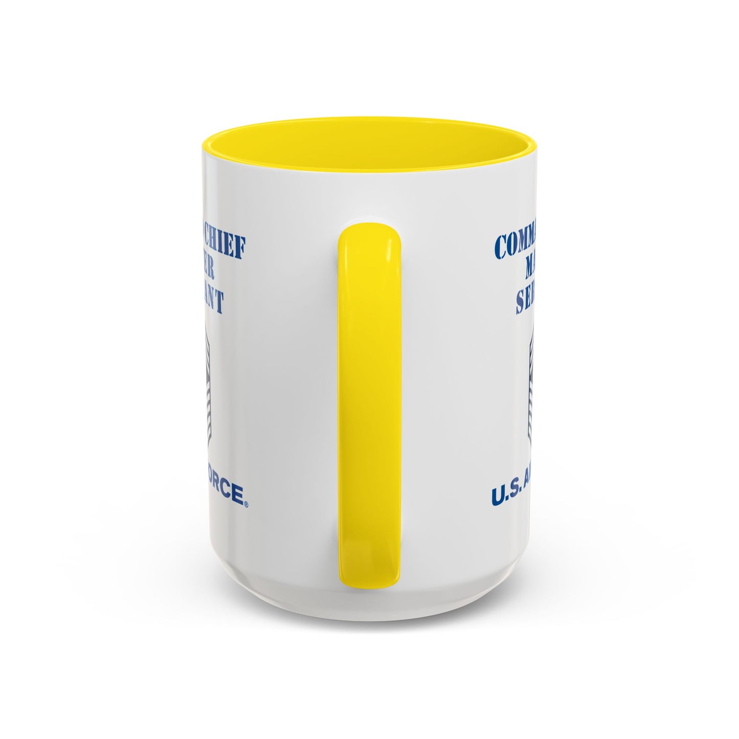 Accent Coffee Mug (11oz & 15oz) - USAF - Command Chief Master Sergeant (E9c) - 2020 - US Air Force w Text X 300