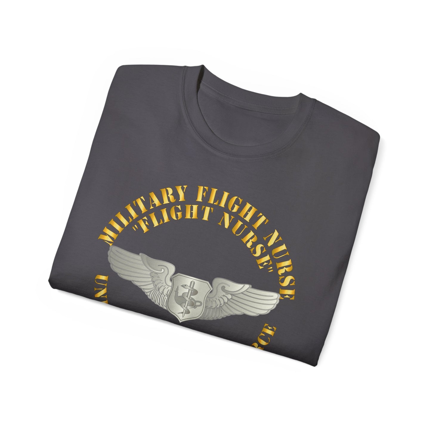 Unisex Ultra Cotton Tee - USAF - Military Flight Nurse - Flight Nurse - Basic